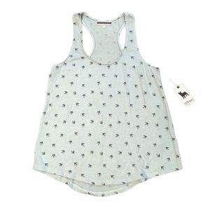 P.J. SALVAGE Basic Tank Top Seafoam Sparrow Large